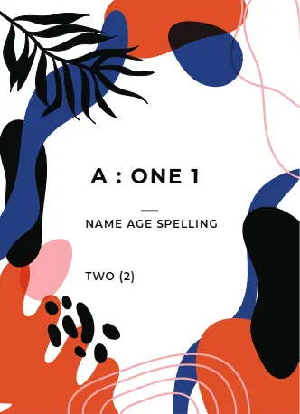 Alphabets and Spelling Names