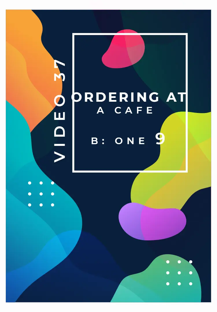 ordering phrases